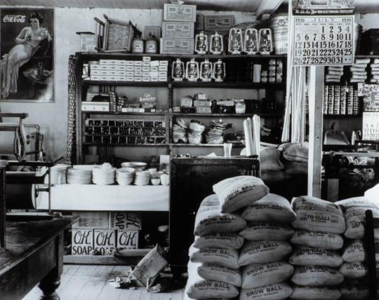 Interior of a General Store, Moundville, Alabama