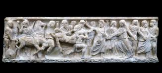 Sarcophagus Front, The Return of the Body of Meleager to Kalydon
