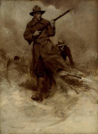 Spanish-American War Soldiers in Action