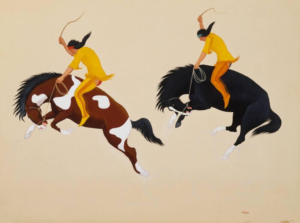 Bronco-Busting | All Works | The MFAH Collections