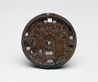 Medallion: Two Archangels
