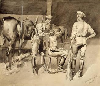 A Haircut in a Cavalry Stable