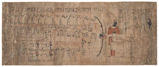 Papyrus with Hieratic Inscription about Neskhonsu, the Singer of the Great God Amun