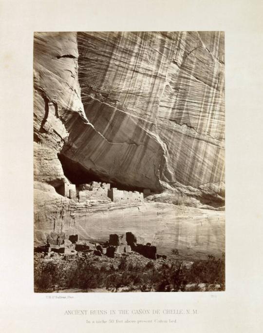 Ancient Ruins in the Cañon de Chelle, N.M.