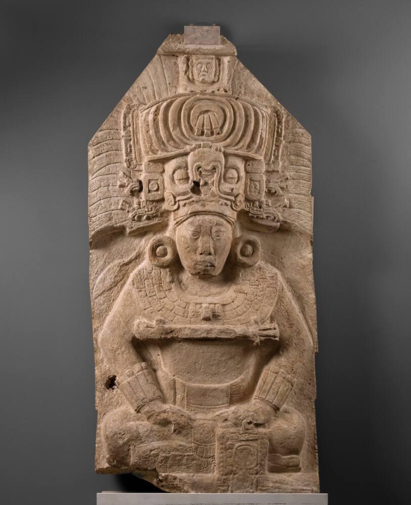Seated Ruler from Stela 11 | All Works | The MFAH Collections