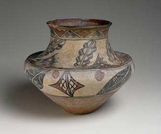 Jar (Olla) with Abstract Leaf Design