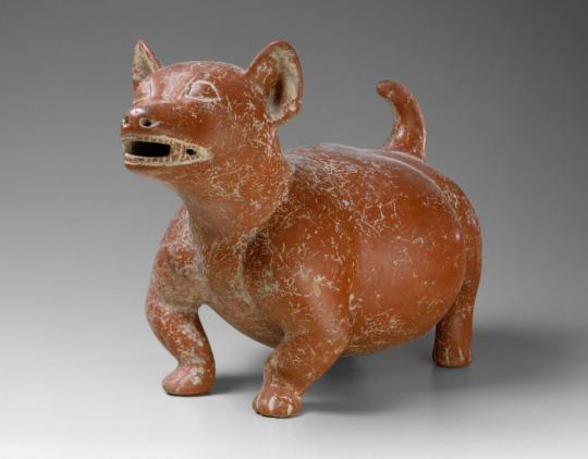 Canine Effigy Vessel