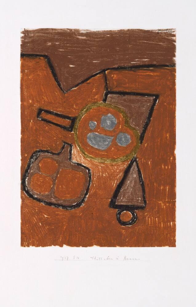 Stilleben In Braun Still Life In Brown All Works The Mfah Collections