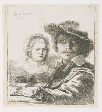 Rembrandt and His Wife Saskia