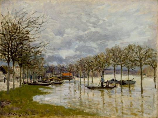 The Flood on the Road to Saint-Germain