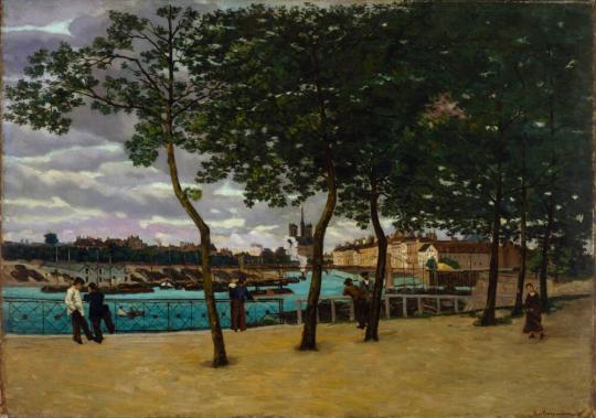 View of the Seine, Paris