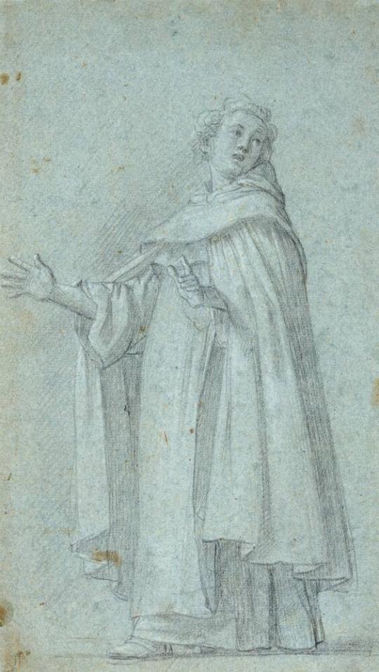 Study of a Standing Dominican