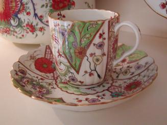 Pair of Coffee Cups and Saucer
