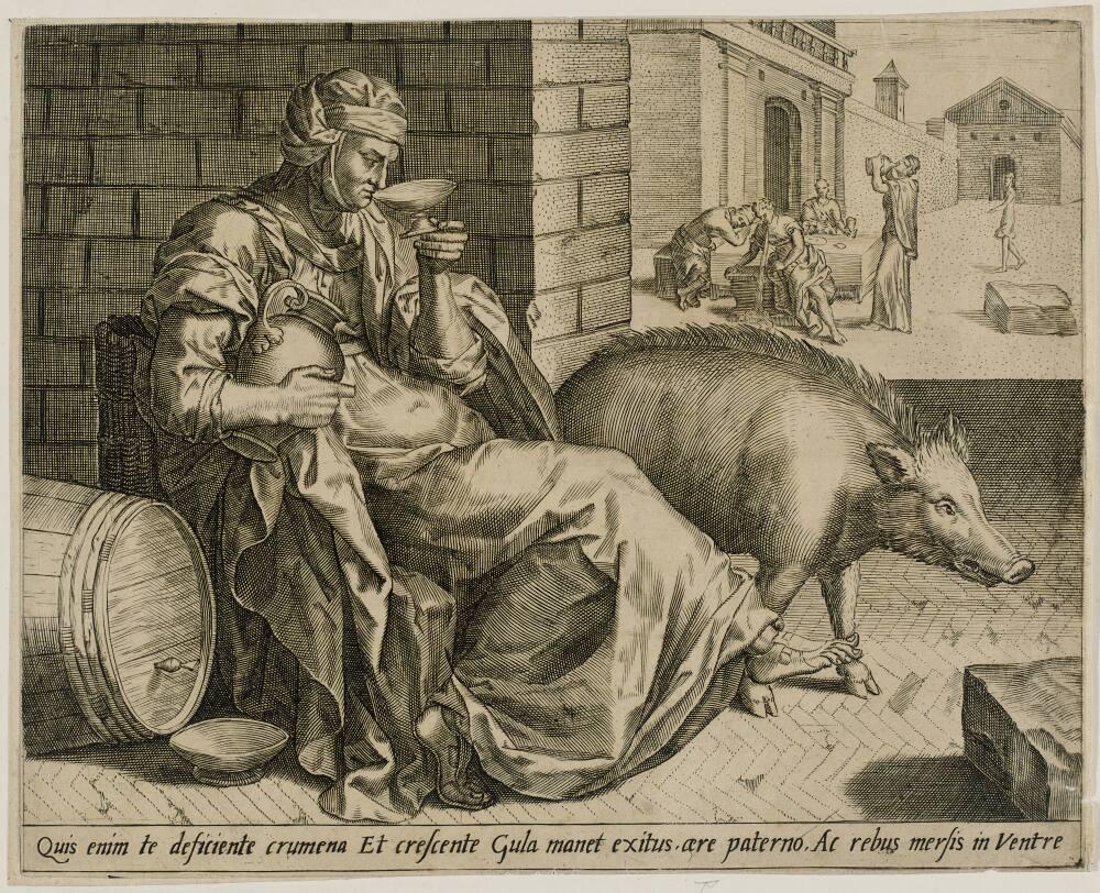 An Allegory of Intemperance | All Works | The MFAH Collections