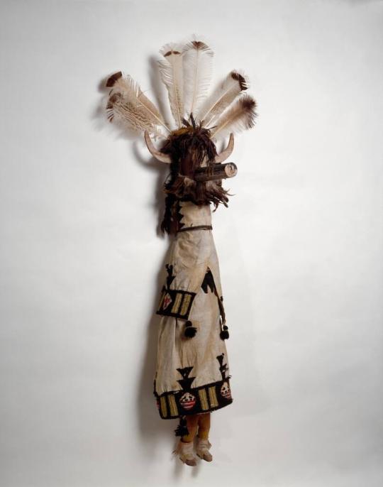 Monumental Shalako Kachina Figure and Base