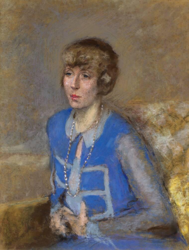Woman in Blue | All Works | The MFAH Collections
