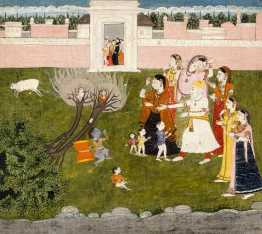 Untitled (Story of Krishna)