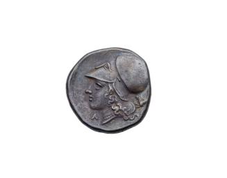 Stater with Athena (with monogram & griffin forepart) on Reverse and Pegasus on Obverse