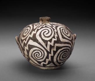 Jar (Olla) with Stepped and Spiral Designs