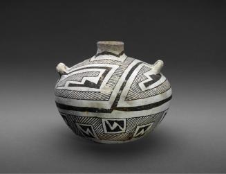 Jar (Olla) with Stepped and Striped Designs