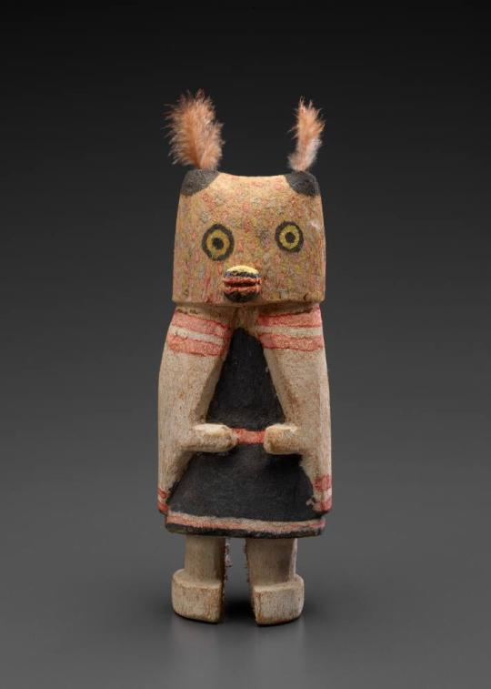 Owl Maiden (Mongwa Wuhti) Kachina Figure