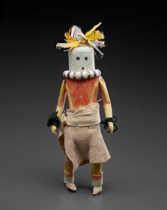 Carries Wood on His Head (Yamuhakto) Kachina Figure