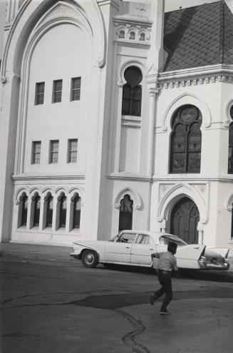 Congregation B'nai Israel Synagogue, west elevation