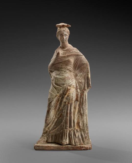 Statuette of a Draped Female Figure