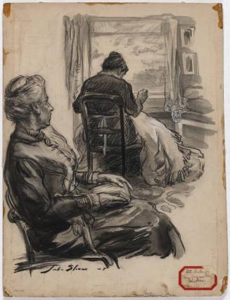 Untitled (Two Women Sewing)