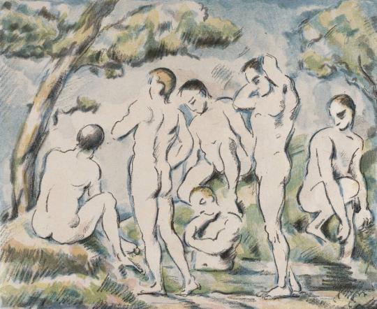 The Small Bathers (the Bath)