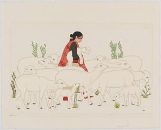 Untitled (Woman with Sheep)