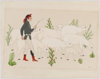 Untitled (Man with Sheep)