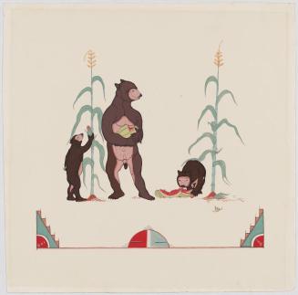 Untitled (Bears in the Field)