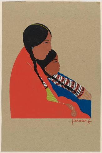 Kiowa Mother and Child
