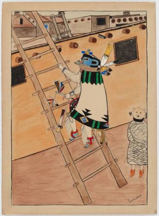 Shalako on Ladder and Mud-Head