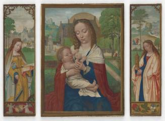 Virgin and Child; Saints Catherine and Barbara
