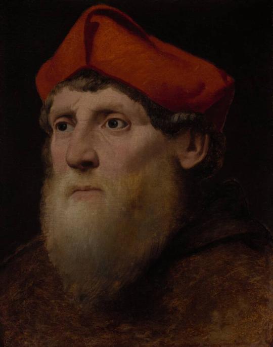 Portrait of a Bearded Prelate