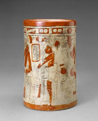 Vase with Presentation Scene