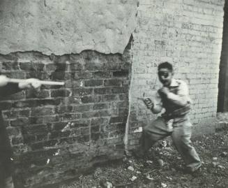 Shooting Boy with Mask