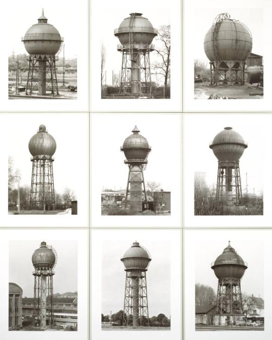 Bernd and Hilla Becher, Water Towers