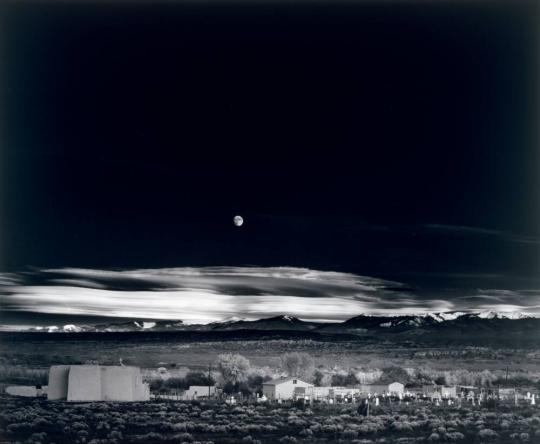 Moonrise, Hernandez, New Mexico