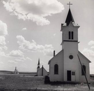 The Catholic, Lutheran and Baptist Churches, Great Plains, Dixon, South Dakota