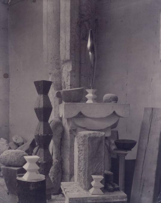 View of Brancusi Studio