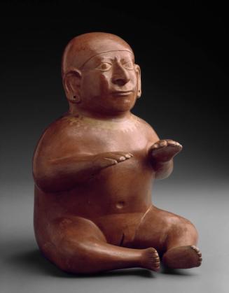 Seated Female Effigy Vessel