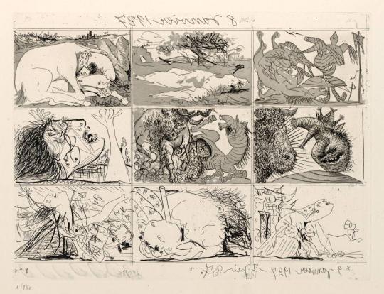 Sueño y Mentira de Franco (Dreams and Lies of Franco), plate 2