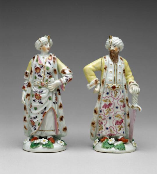 Figure of a Turk and Companion