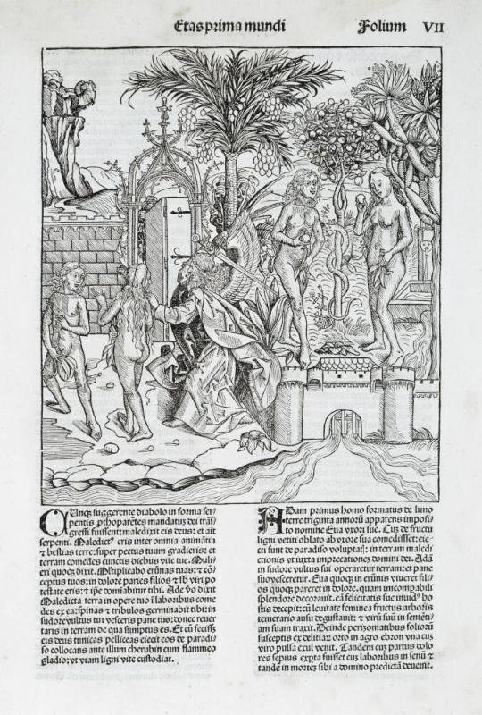 The Expulsion from Paradise, Plate 21