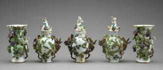 Set of jars and vases
