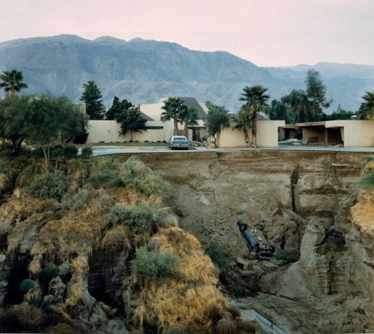 After a Flash Flood, Rancho Mirage, California