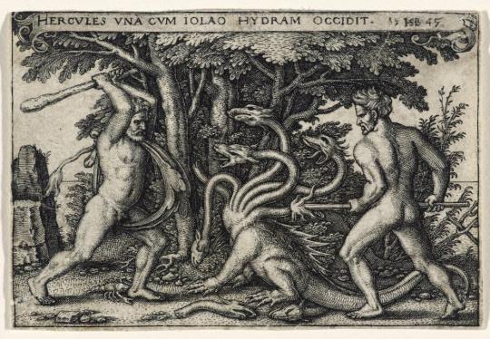 Hercules Slaying the Hydra